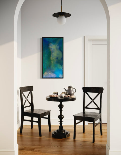 Deep Space | Framed Giclee Print on Canvas